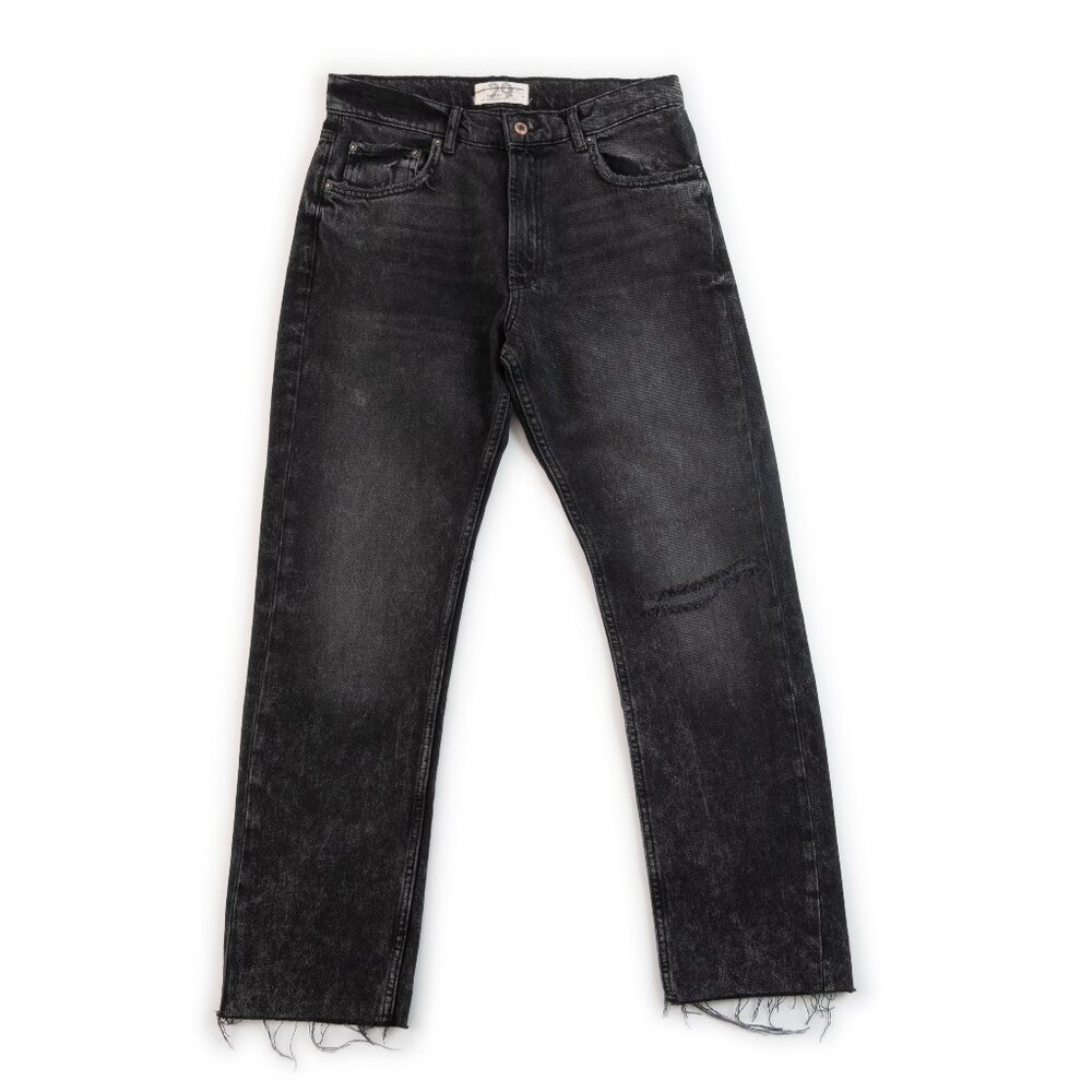 We The Free Black Straight Leg Jeans